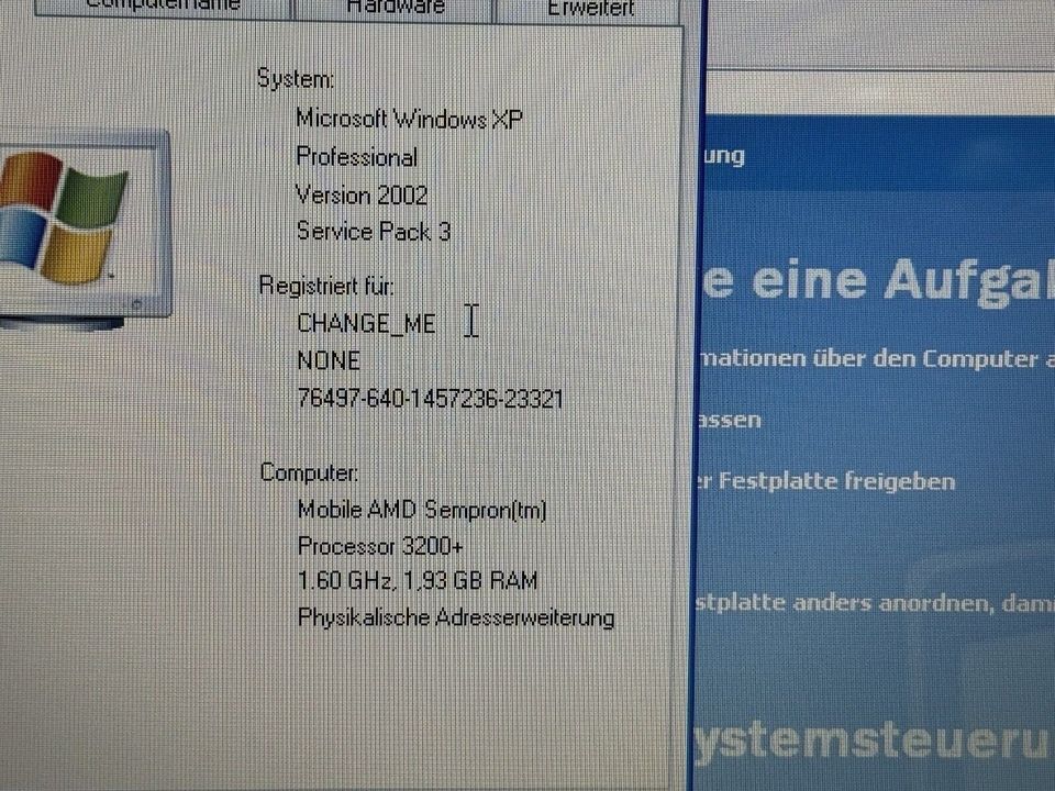 Fujitsu AMILO LA1703 Windows XP Notebook AMD 3200+ 1,60GHz 2GB 12 in Fellbach