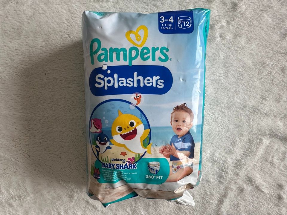 Pampers Schwimmwindeln Gr. 3-4 in Düsseldorf