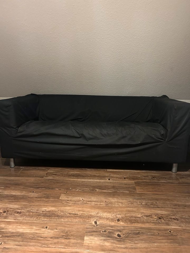 Couch schwarz in Oelde