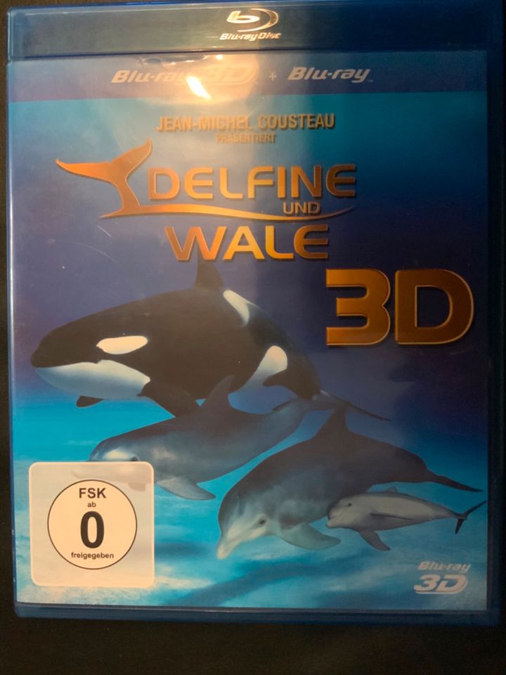 Delfine und Wale, Blu Ray, 3D + 2D, Jean-Michel Cousteau in Freiburg im Breisgau