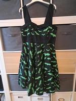 Hell Bunny Vixen, 3XL, Grüne Fledermäuse, Psychobilly Rockabilly Nordrhein-Westfalen - Langenfeld Vorschau