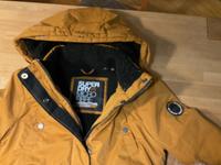 Warme Damenjacke/Parka von Superdry Senfgelb/schwarz Gr 36 Bayern - Trautskirchen Vorschau