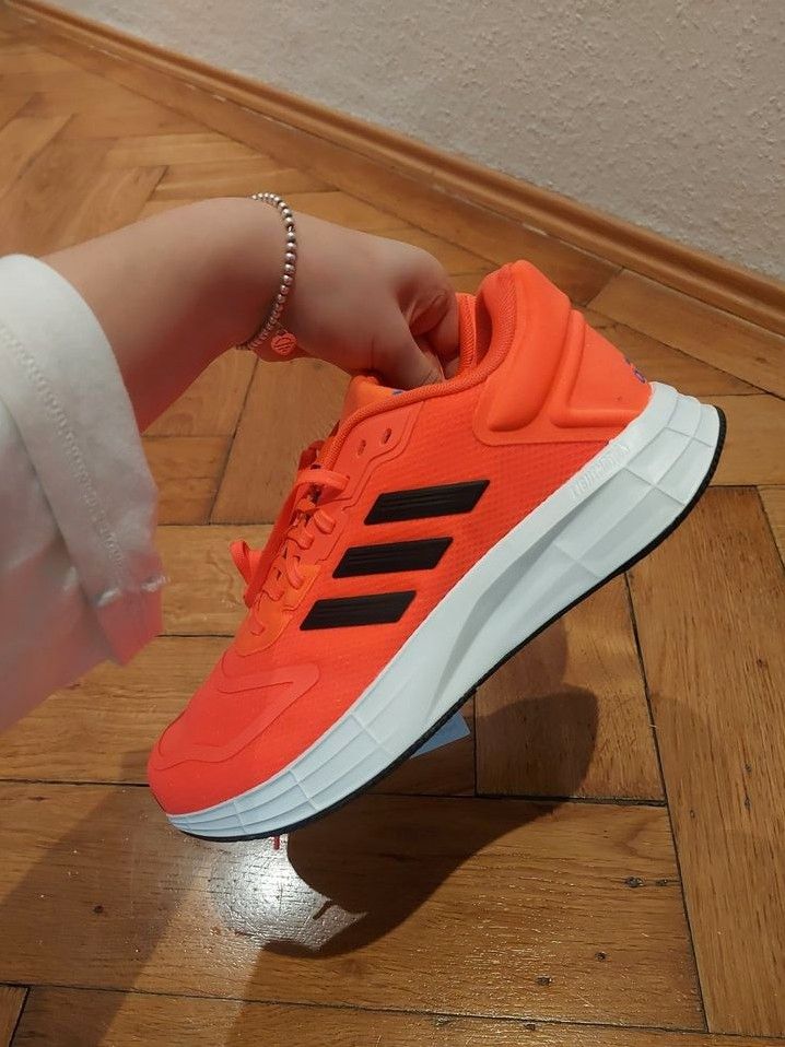 Orig. Adidas Duramo 40 2/3 Sportschuhe Orange Neon Korall NEU in München