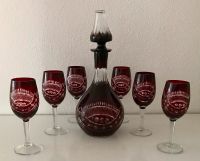 Vintage Kristall Weinglas Set, 8 teilig München - Bogenhausen Vorschau