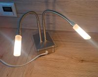 Wandlampe Tischlampe 2-flammig Edelstahl flexibel G4 Bayern - Buchloe Vorschau