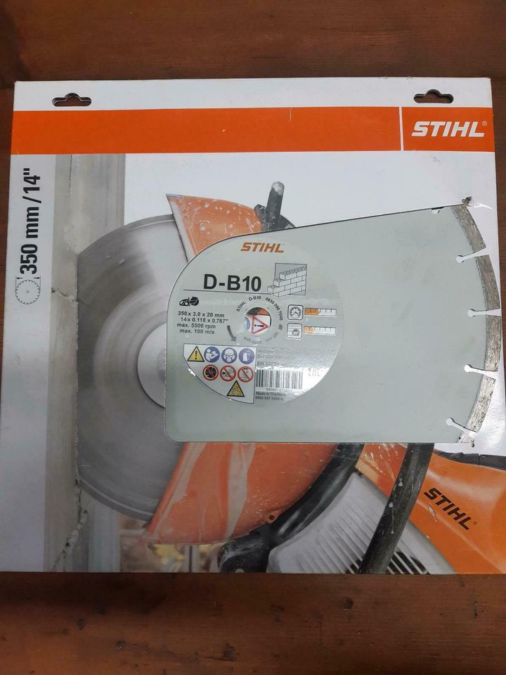 Stihl D-B10 Trennscheibe für TS 420 500i Motorflex Trennschleifer in Weiding