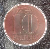 10 Pfennig DDR Münze 1968 A - Aluminium 10 Pfennige - DDR Top! Sachsen - Reichenbach (Vogtland) Vorschau