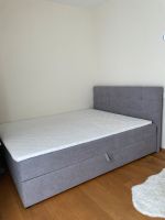 Boxspringbett grau Bayern - Nördlingen Vorschau