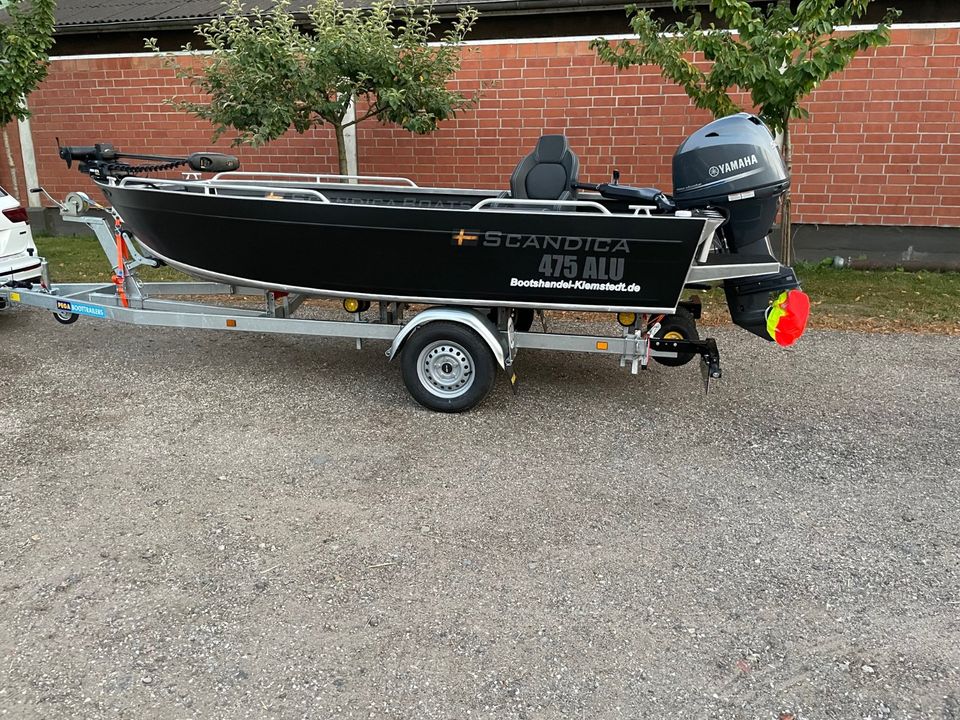 SCANDICA Alu 475 Tiller Aluboot +Yamaha F50 "NEU" auf Lager in Bad Segeberg