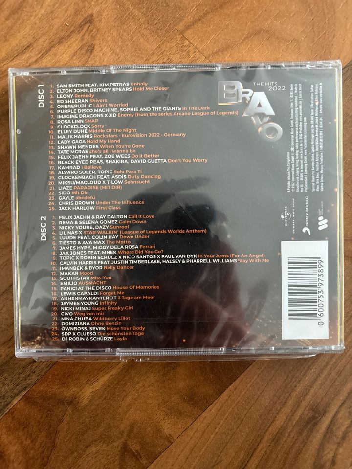 Doppel-CD Bravo The Hits 2022 *Original verpackt* in Dresden