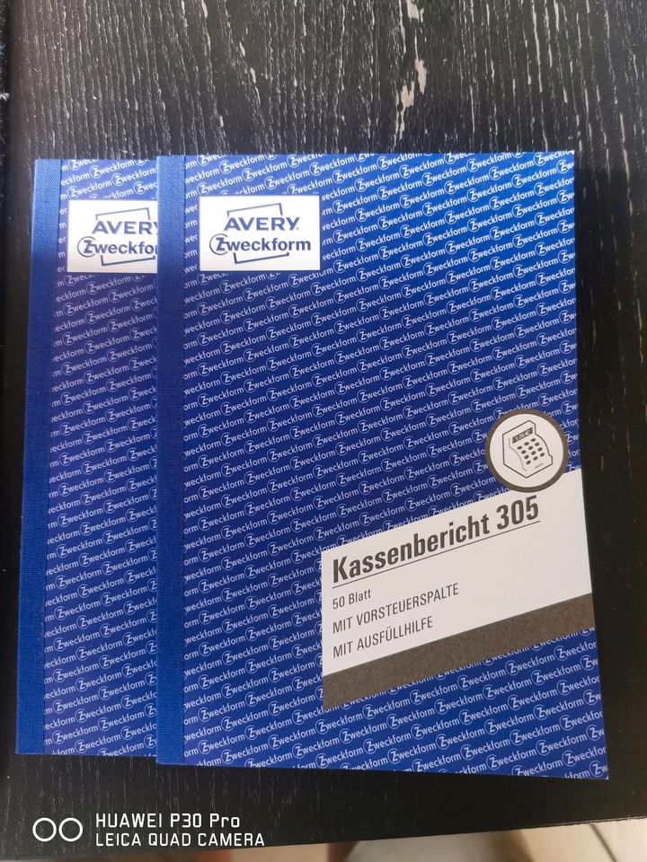 Avery Zweckform kassenbericht  + Quittungenhefte in Albstadt