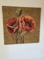 Wandbild, Blume auf Holzkeilrahmen ca. 70x70cm Brandenburg - Flecken Zechlin Vorschau