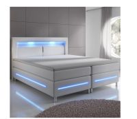 Boxspringbett Bett mit Federkernmatratze Topper LED 140x200 750€* Nordrhein-Westfalen - Hagen Vorschau