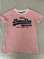 Damen Real Superdry T-Shirt rot weiß gestreift Rundhals Gr. S/36 Thüringen - Stadtroda Vorschau