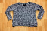 Guess Pulli Pullover Gr. L / 42 grau mit Lurex Niedersachsen - Berumbur Vorschau