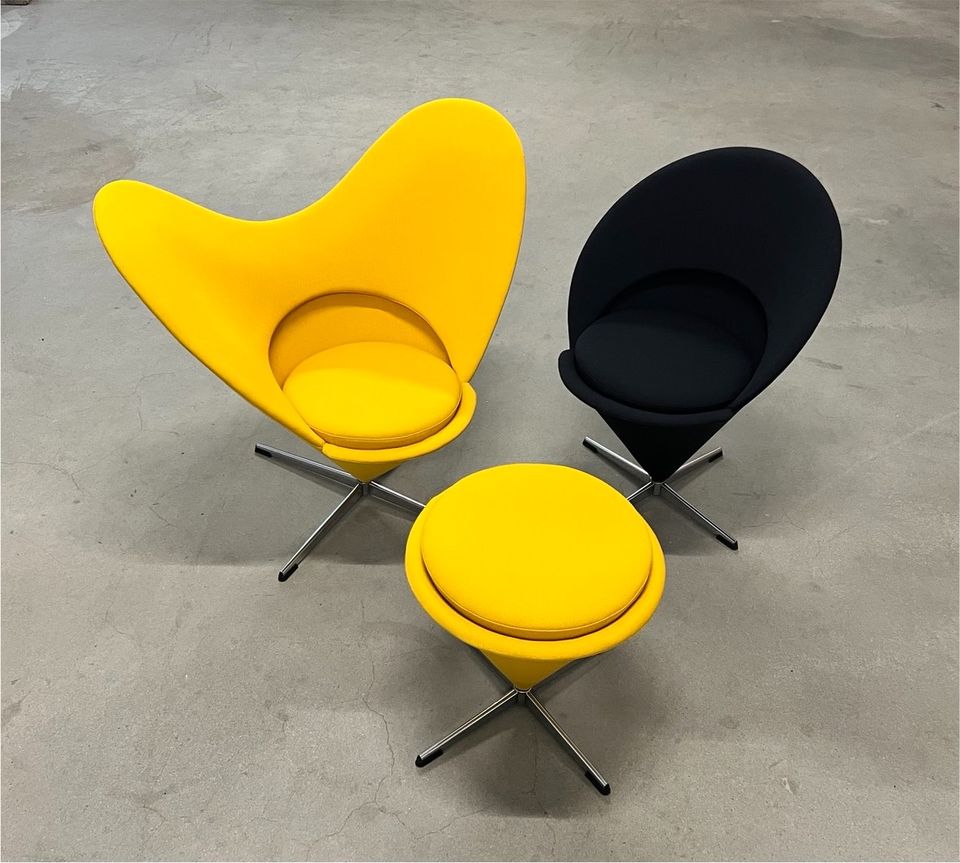 60er Jahre Panton - Vitra Heart chair / Cone chair / Vintage in Berlin