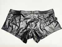 Noir Handmade Herren Wetlook Shorts mit Taschen schwarz - Gr. S Nordrhein-Westfalen - Lengerich Vorschau