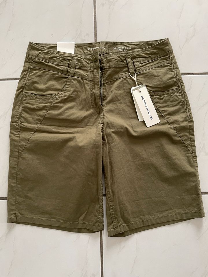 Neue Tom Tailor Chino Bermuda Shorts in Hohenstein