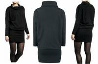EMP Black Premium Knitted High Neck Dress - Kleid Schwarz X Leipzig - Engelsdorf Vorschau