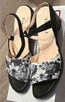 Think Zaza Sandalette schwarz weiß Blumen gr 42 neu neu preis130€ Frankfurt am Main - Innenstadt Vorschau