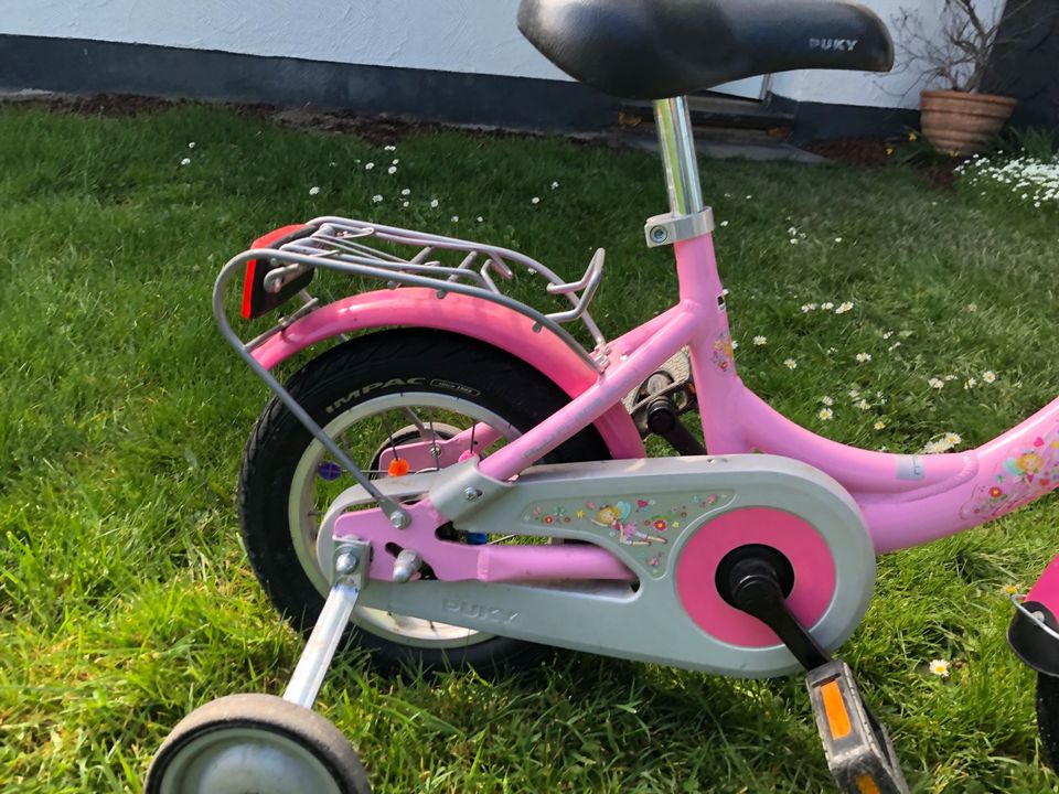 Puky Lillifee Fahrrad inkl. Stützräder in Schleiden