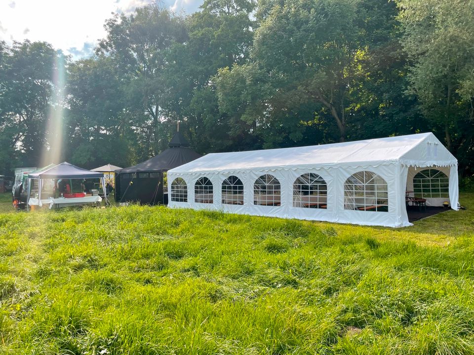 Party Zelt Pavillon 12x6m Hochzeiten Geburtstage Veranstaltung in Warburg