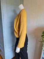 Deerberg Strickjacke gelb Baumwolle senf XL Bayern - Otterfing Vorschau