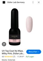 Didier Lab - Top Coat Milky Pink/ Milky White UV Lack Bayern - Klingenberg am Main Vorschau