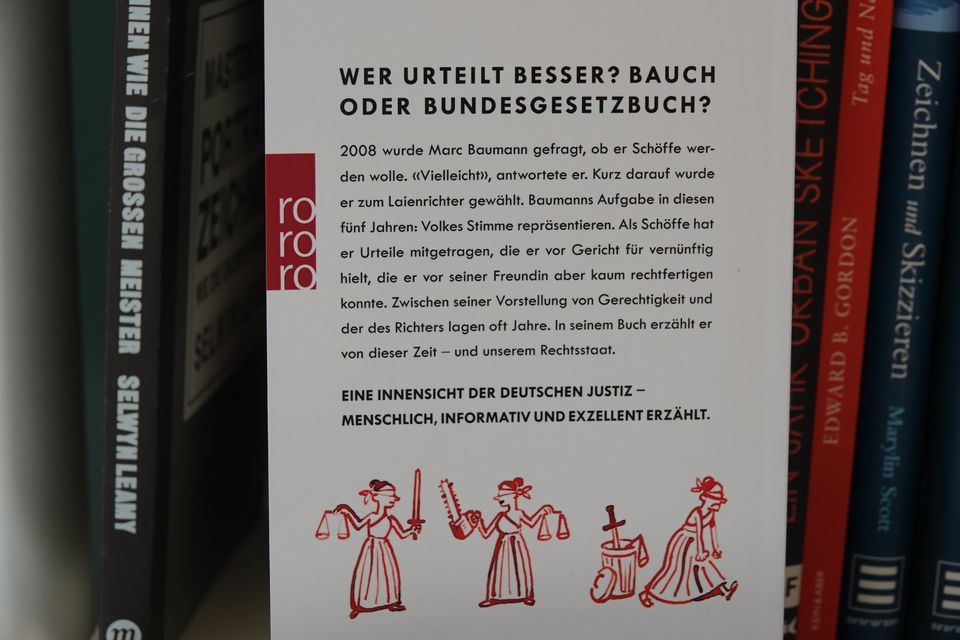 Richter Ahnungslos; Marc Baumann; 2015, Literatur für Schöffen in Kaarst