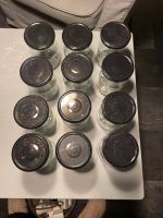 20 Gläser Deckel schwarz Marmeladengläser/Einmachgläser 500 ml Nordrhein-Westfalen - Ennepetal Vorschau