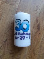 Kerze 30. Geburtstag Rheinland-Pfalz - Fell Vorschau