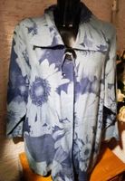 Bluse Jacke Blau Blumen Leinen Lagenlook 46 48 Marc Abbas Nordrhein-Westfalen - Lüdenscheid Vorschau