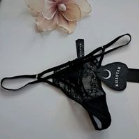 Killstar süsser String Tanga Dessous schwarz 42 Spitze sexy Bayern - Weidenbach Vorschau