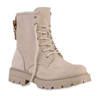Schnürstiefelette, beige, Gr. 39 München - Berg-am-Laim Vorschau