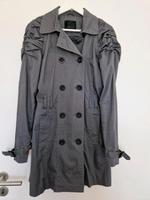Trenchcoat VERO MODA Gr. S Baumwolle grau Bindegürtel Raffungen Bayern - Zirndorf Vorschau