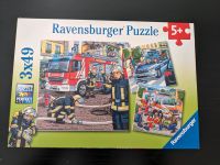 Ravensburger Puzzle (3x49 Teile) Polizei Feuerwehr Krankenwagen Hessen - Bad Vilbel Vorschau