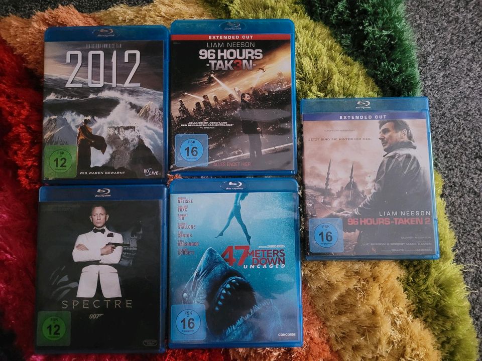 5 Blu-Ray Filme Paket in Hamm