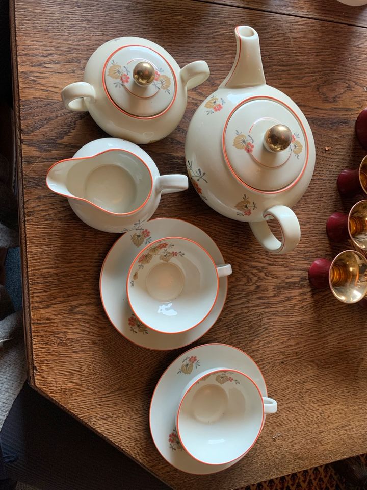 Bareuther 40er 50er Tee Kaffee Service Geschirr Porzellan antik in Bonn