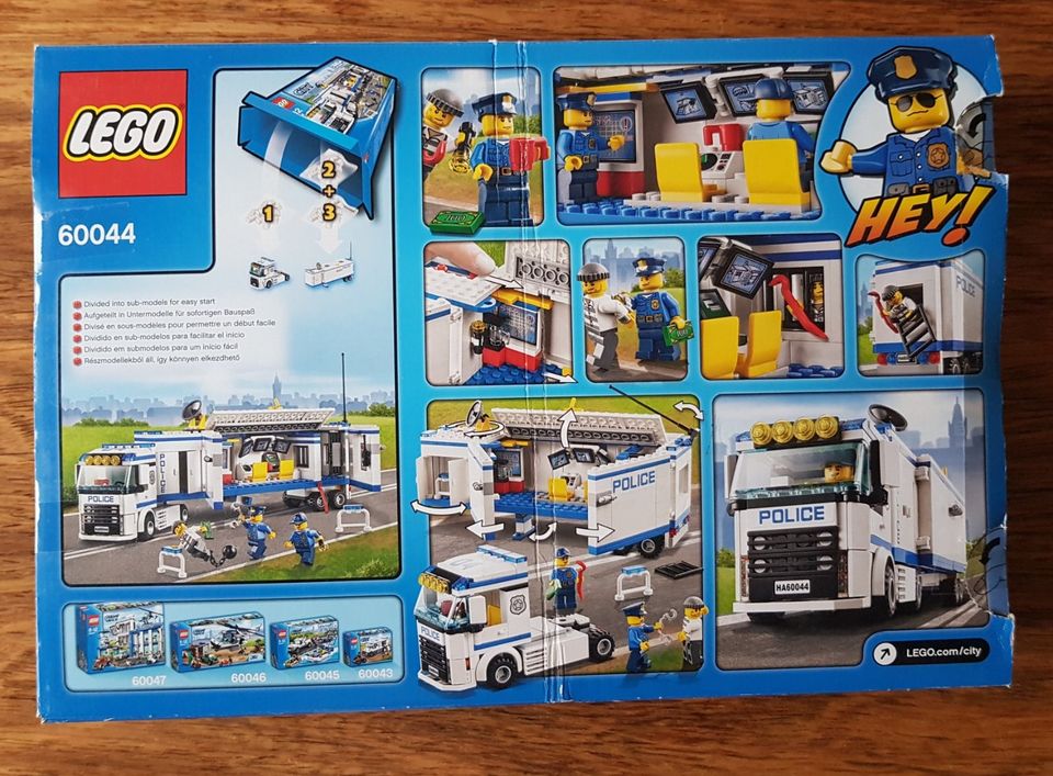 Lego City 60044, City Polizei Überwachungstruck in Hamburg