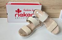 Rieker Keilsandaletten Sandalen Sandalette Beige Gr. 8 = 42 Nürnberg (Mittelfr) - Nordstadt Vorschau