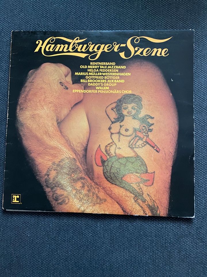 Hamburger Szene Rock LPs Lindenberg Jailhouse Jazzmen in Hamburg