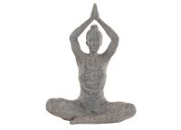 Yoga Skulptur Arme oben, 16cm Meditation Deko Feng Shui wie Stein Schleswig-Holstein - Harrislee Vorschau