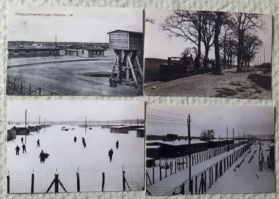 Fotos Kriegsgefangenenlager Parchim 1.Weltkrieg in Halle