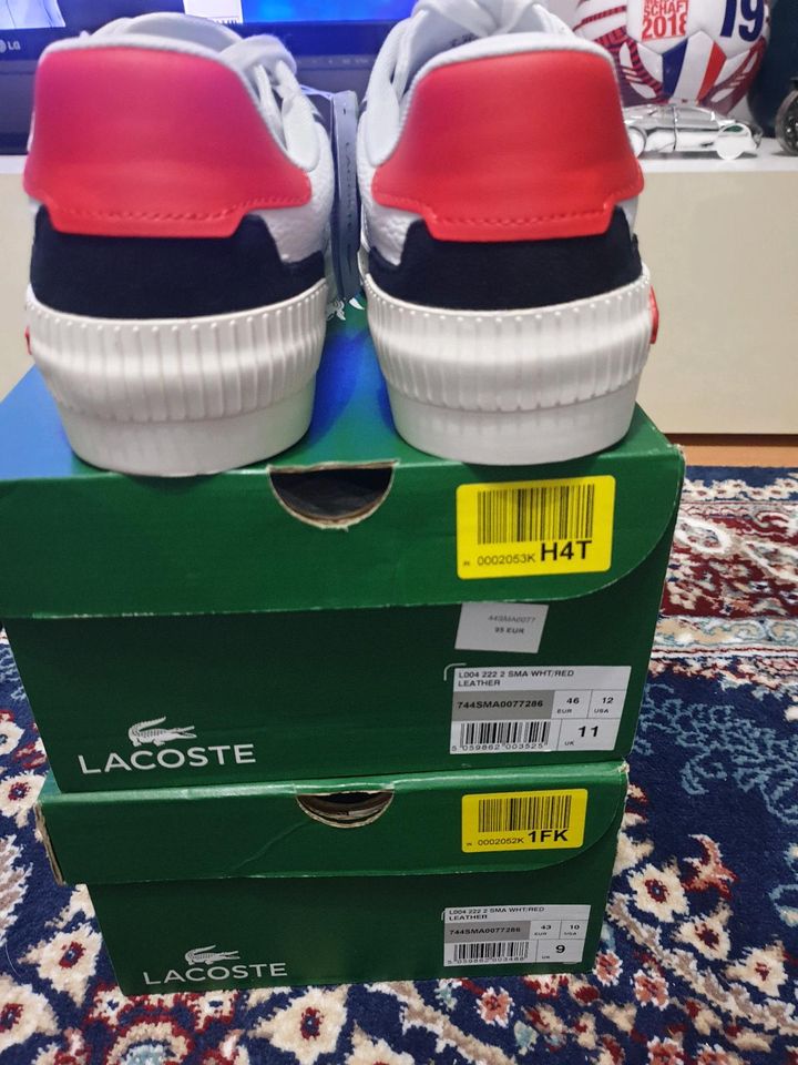 Lacoste original Schuhe aus Leder in der Größe 43. 70€ in Essen