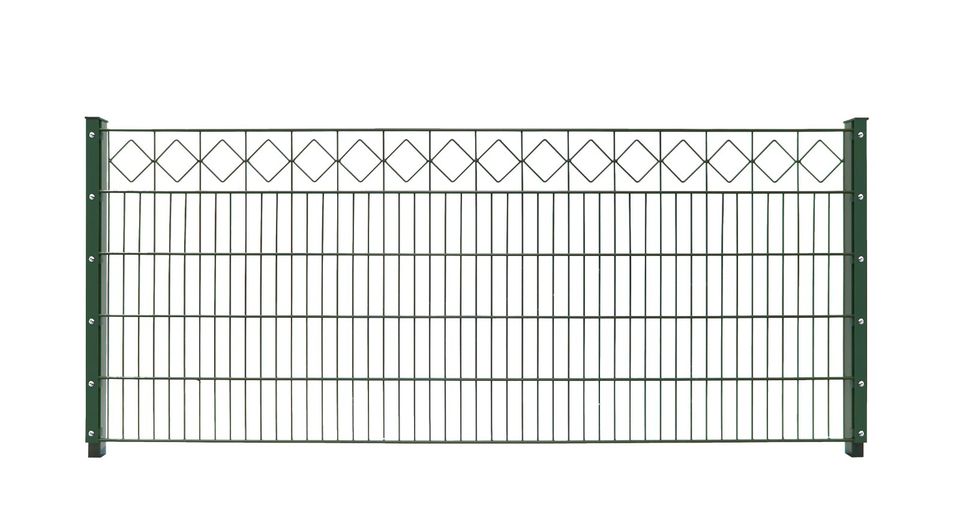 Restposten Schmuckzaunmatte "Karo" BxH: 200x80/100/120 cm in Weddingstedt