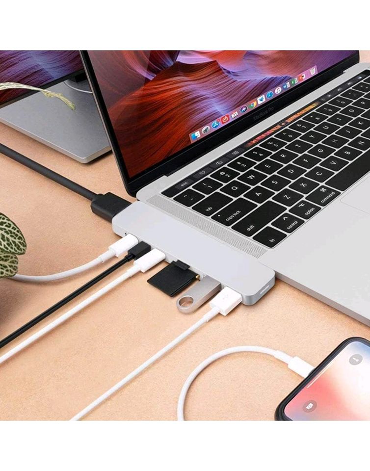 HyperDrive USB C Hub 8-in-2 Sanho Typ C MacBook Pro Hub mit HDMI- in Tübingen