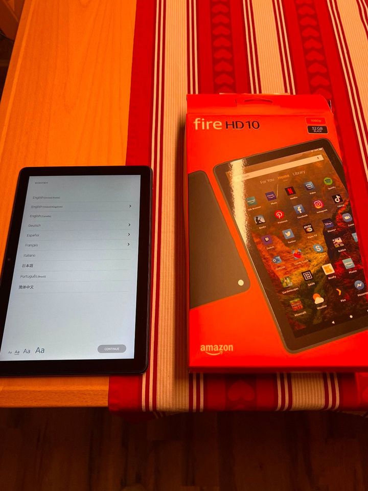 Amazon FireHD 10 Tablet (11. Gen) 32GB schwarz in Hamburg