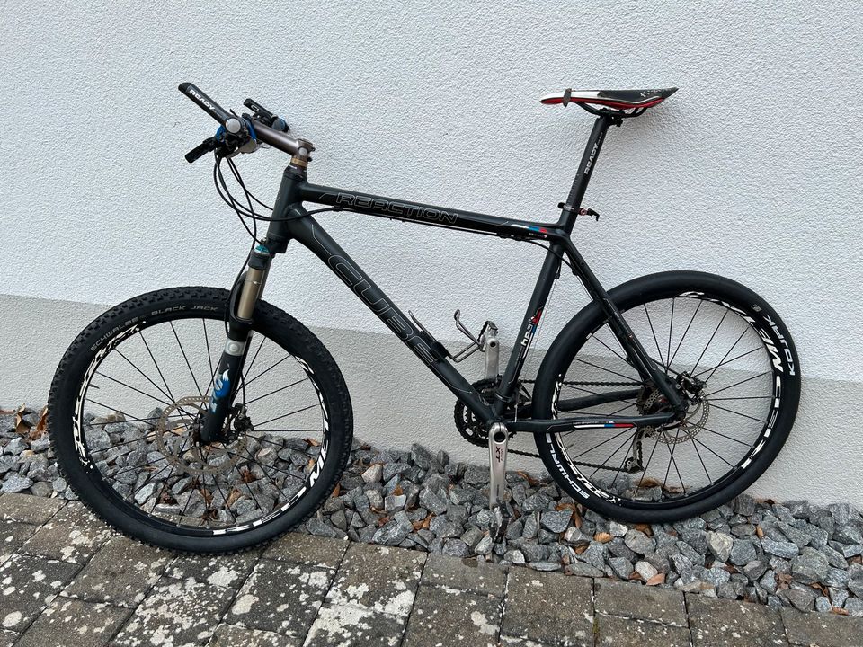 MTB-Hardtail- CUBE REACTION K18, FOX 32, 100mm, 26“, Größe L in Spaichingen