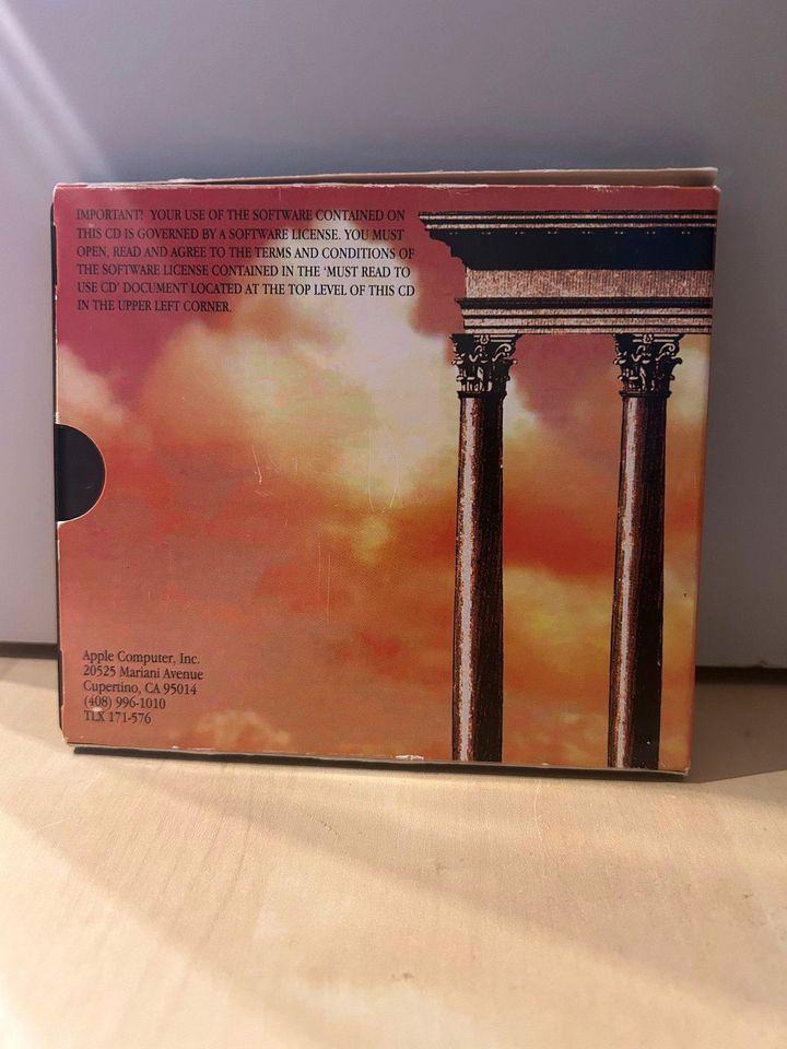 Apple Developer CD Series, June 1992, ROMin Hiliday, Rarität in Berlin