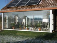 Schiebeelement Terrassendach Schiebetür Terrassenüberdachung Glas Nordrhein-Westfalen - Grevenbroich Vorschau